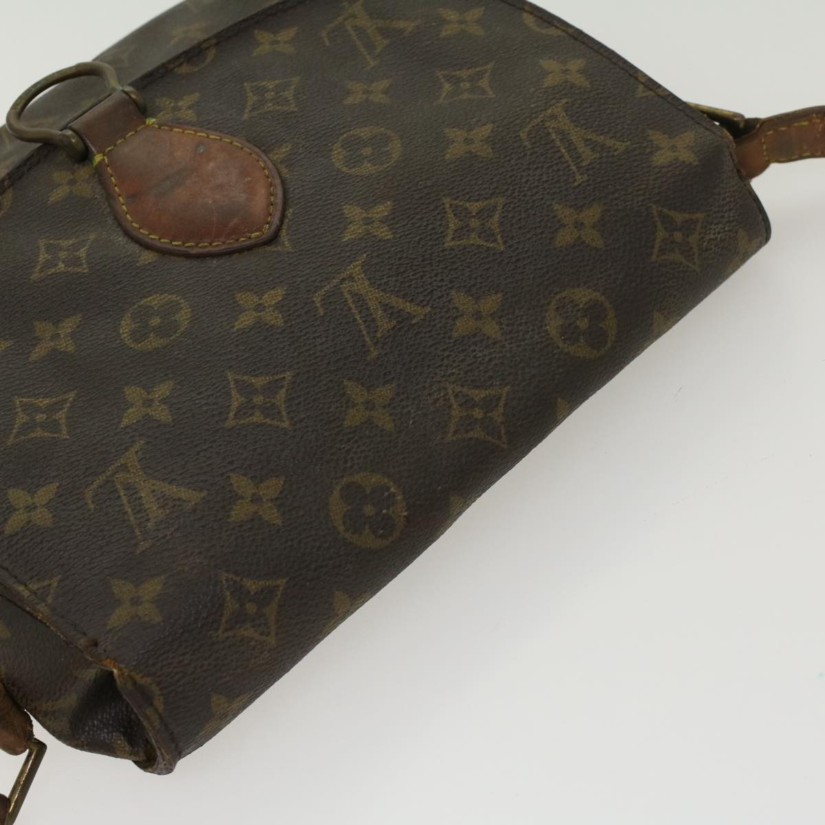 LOUIS VUITTON Monogram Saint Cloud GM Shoulder Bag M51242 LV Auth 42943