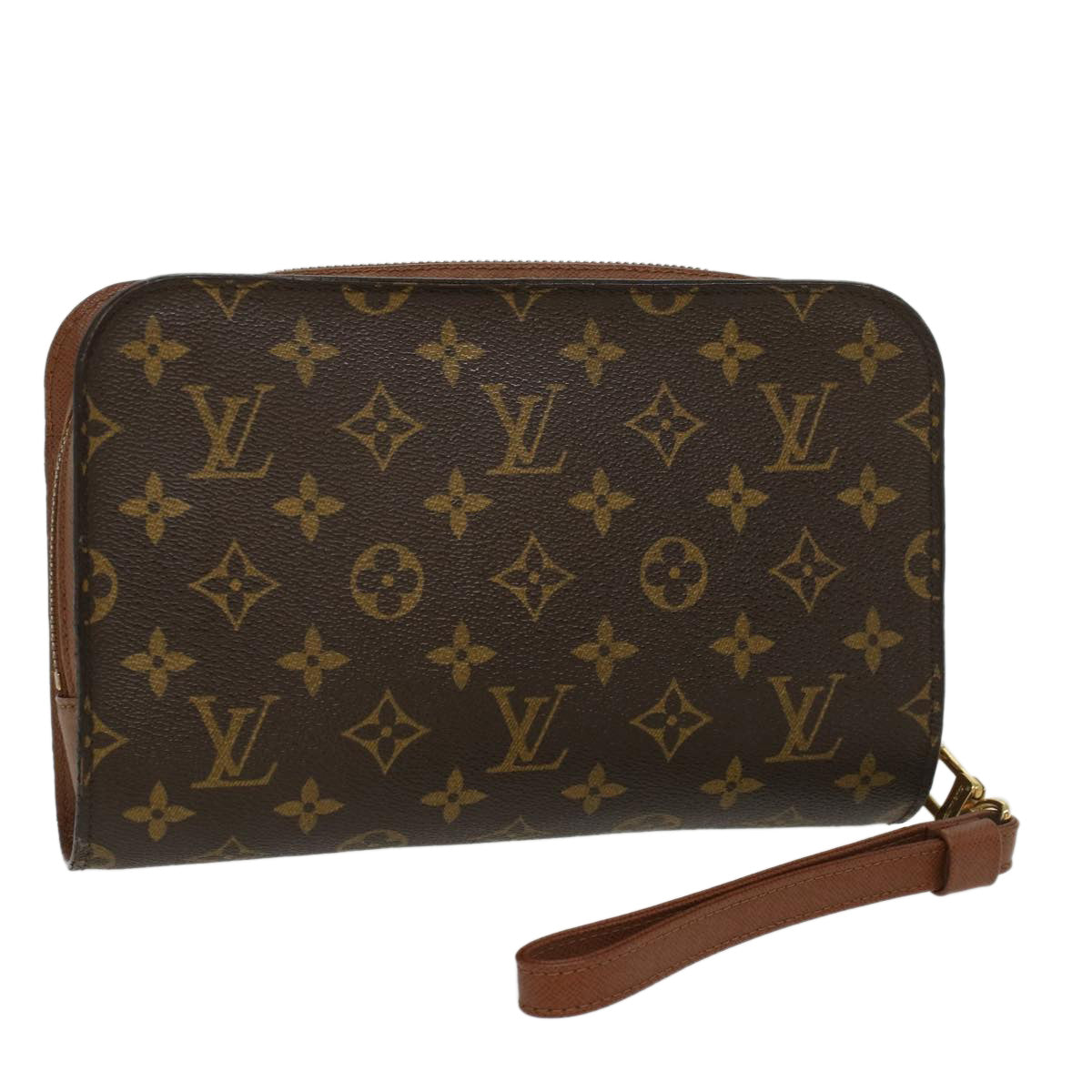 LOUIS VUITTON Monogram Orsay Clutch Bag M51790 LV Auth 42959