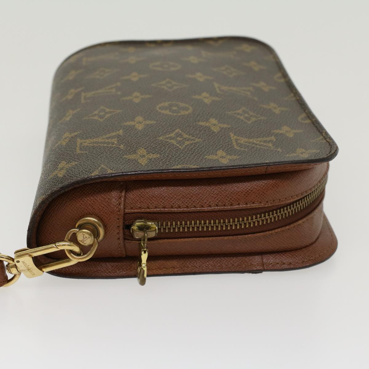 LOUIS VUITTON Monogram Orsay Clutch Bag M51790 LV Auth 42959