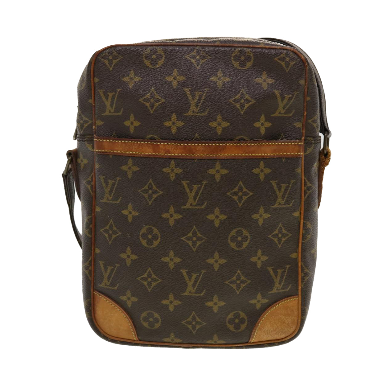 LOUIS VUITTON Monogram Danube MM Shoulder Bag M45264 LV Auth 42961