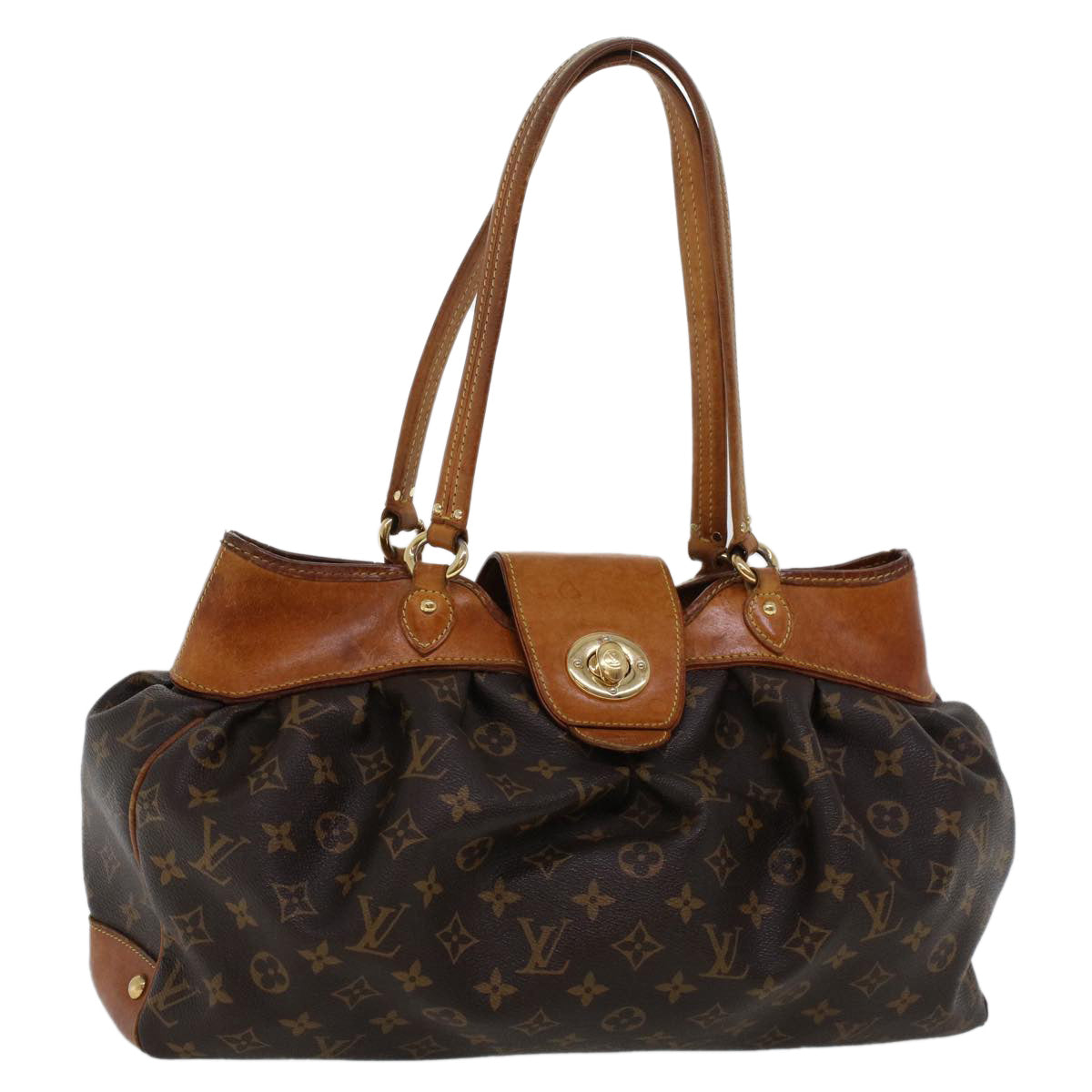 LOUIS VUITTON Monogram Boesi MM Shoulder Bag M45714 LV Auth 42966