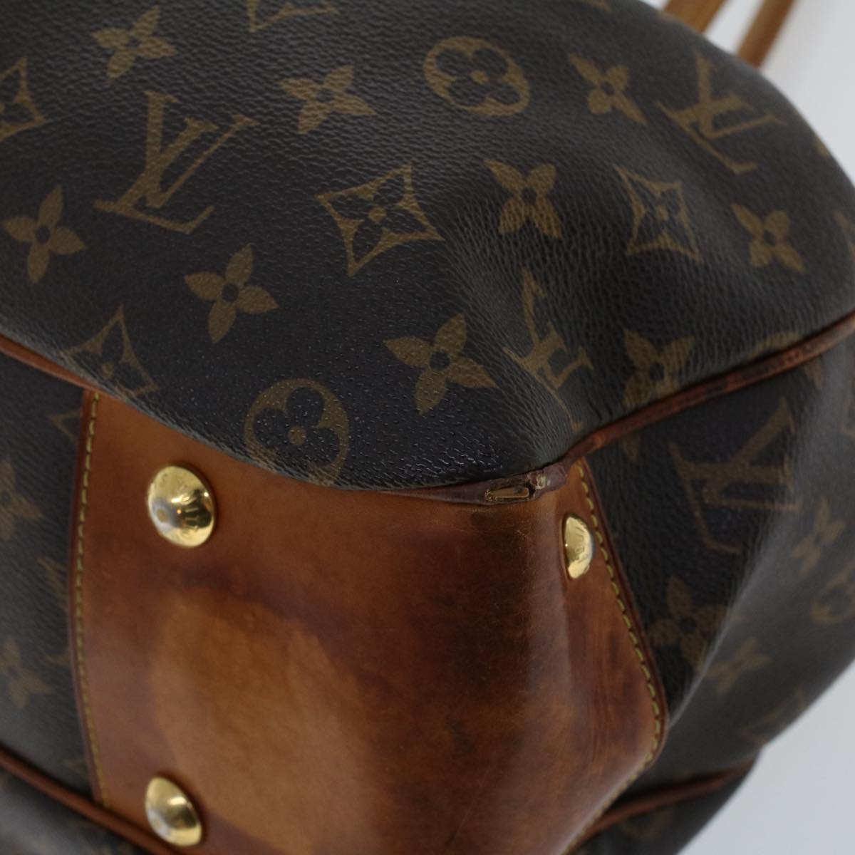 LOUIS VUITTON Monogram Boesi MM Shoulder Bag M45714 LV Auth 42966