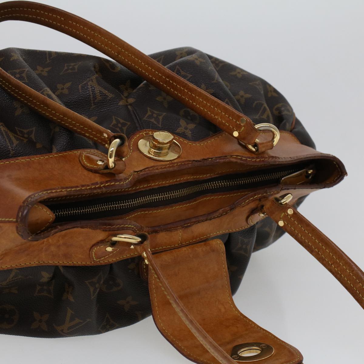 LOUIS VUITTON Monogram Boesi MM Shoulder Bag M45714 LV Auth 42966