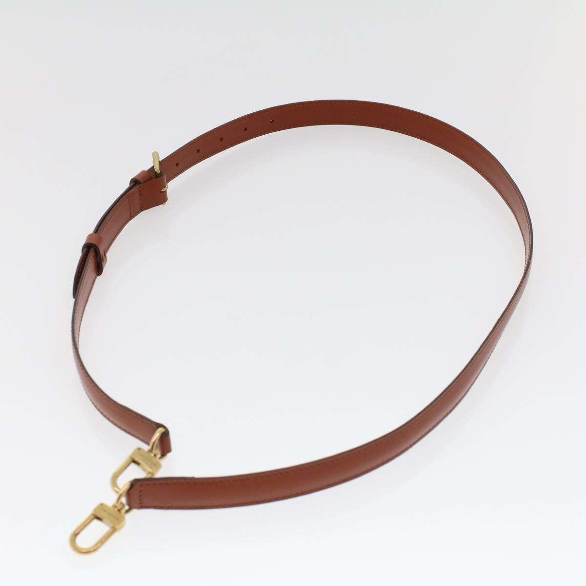 LOUIS VUITTON Epi Shoulder Strap 47.2""-50"" Kenya Brown LV Auth 42968