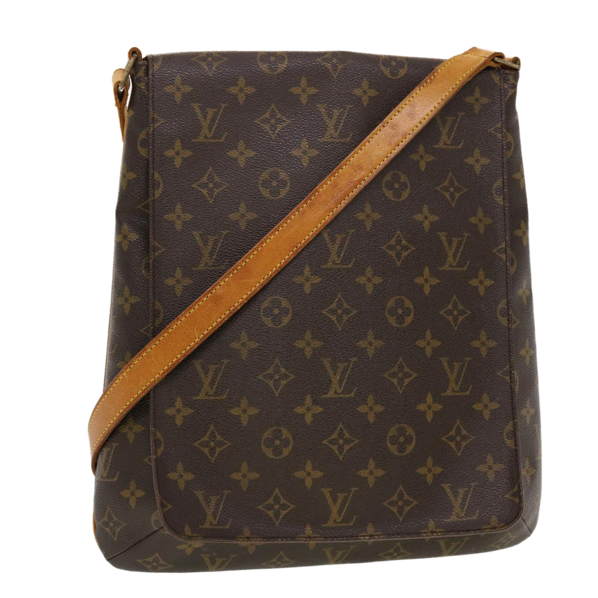 LOUIS VUITTON Monogram Musette Shoulder Bag M51256 LV Auth 42972