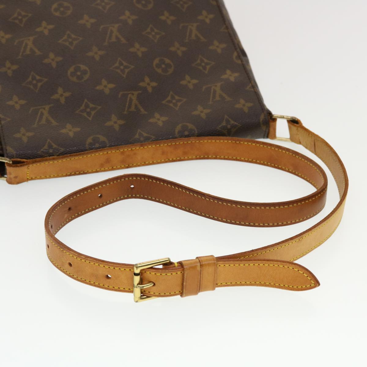 LOUIS VUITTON Monogram Musette Shoulder Bag M51256 LV Auth 42972