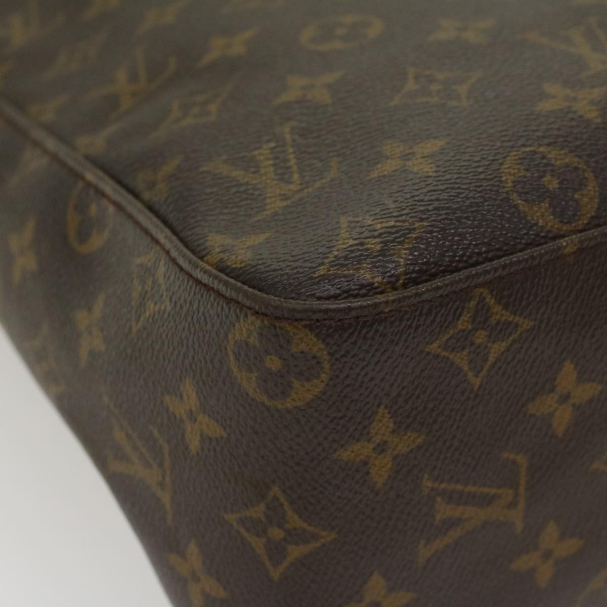 LOUIS VUITTON Monogram Looping GM Shoulder Bag M51145 LV Auth 42978