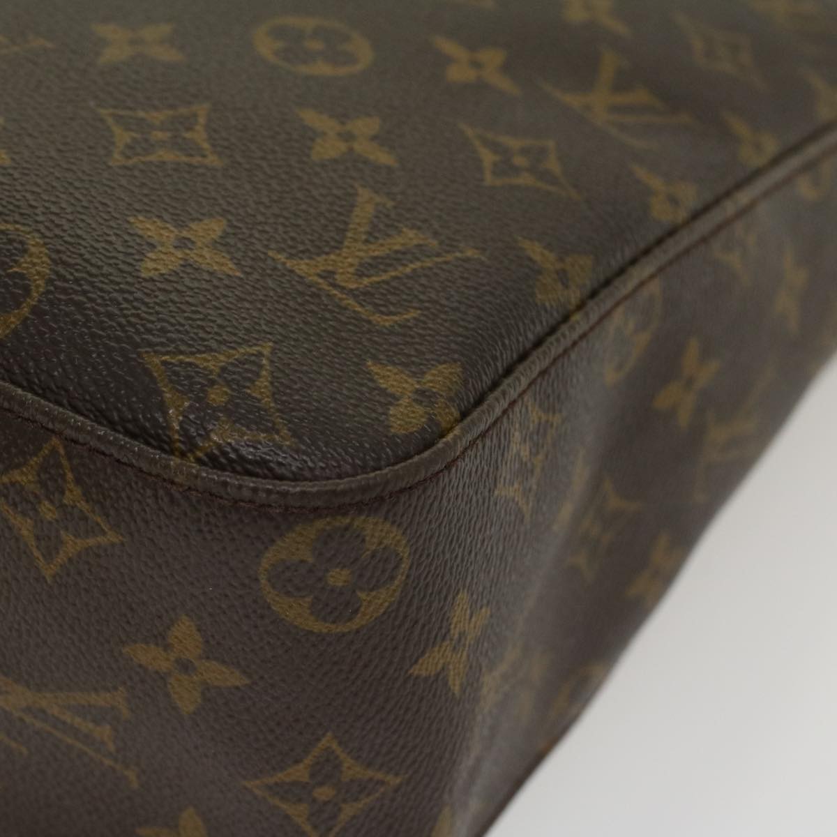 LOUIS VUITTON Monogram Looping GM Shoulder Bag M51145 LV Auth 42978