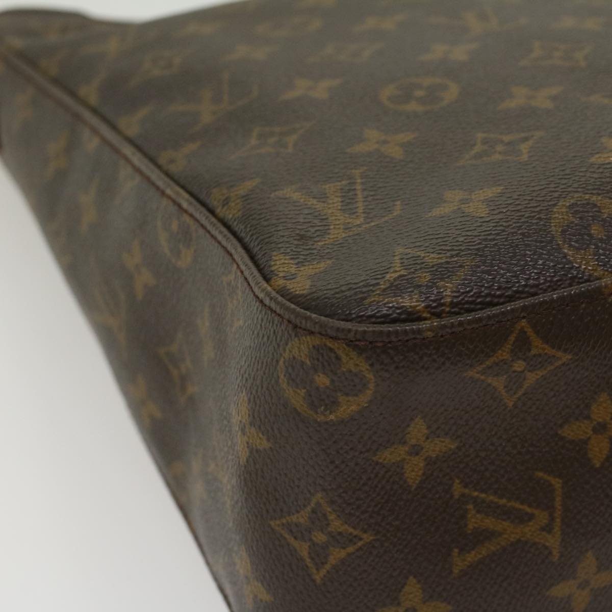 LOUIS VUITTON Monogram Looping GM Shoulder Bag M51145 LV Auth 42978