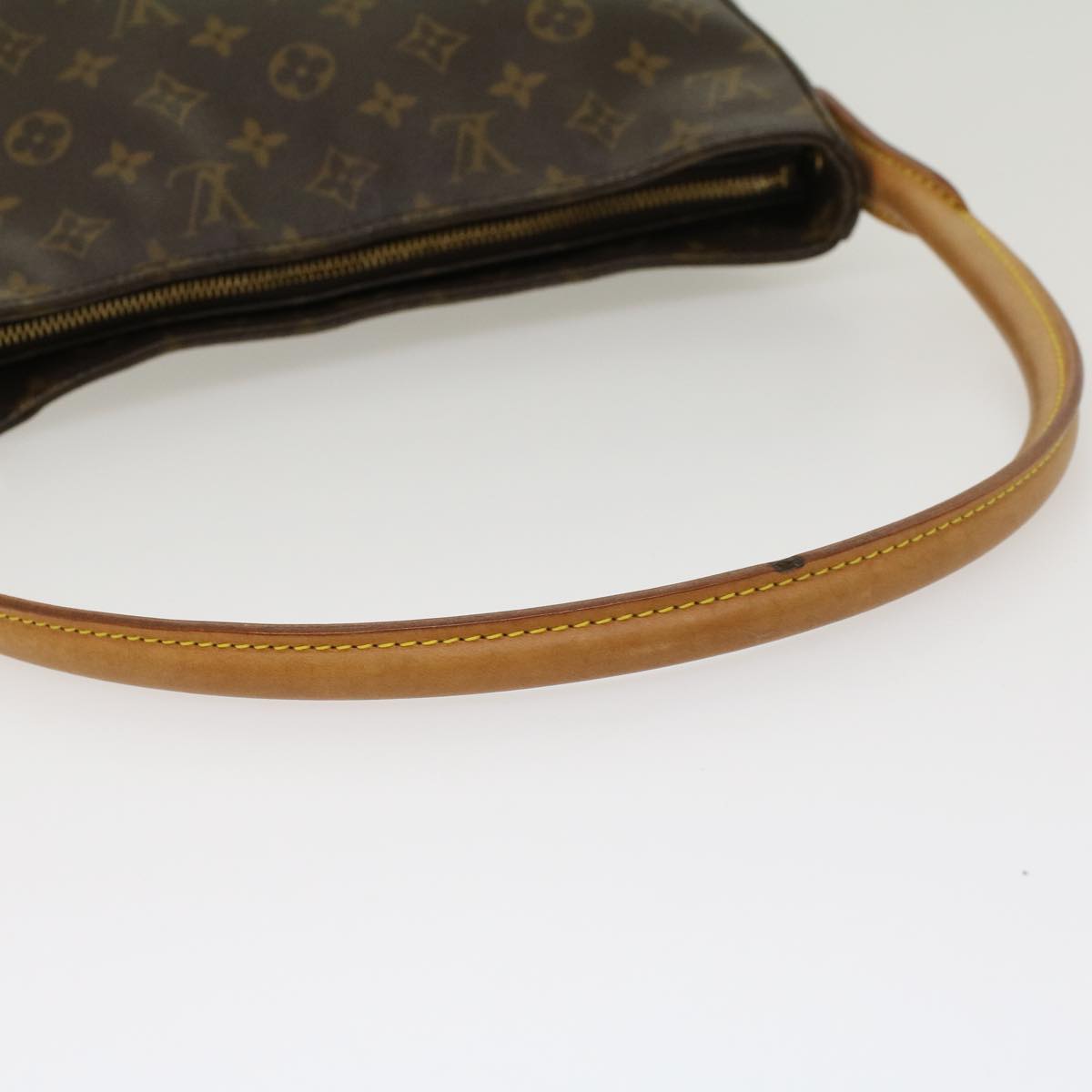 LOUIS VUITTON Monogram Looping GM Shoulder Bag M51145 LV Auth 42978