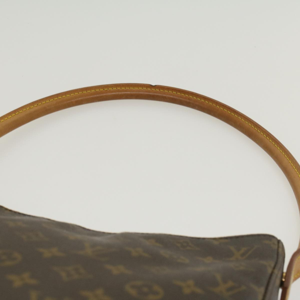 LOUIS VUITTON Monogram Looping GM Shoulder Bag M51145 LV Auth 42978