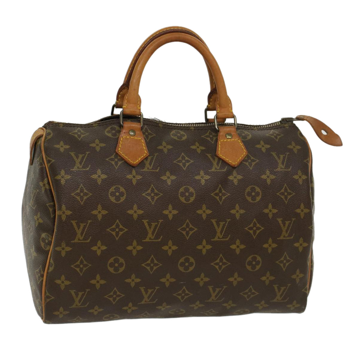 LOUIS VUITTON Monogram Speedy 30 Hand Bag M41526 LV Auth 42987