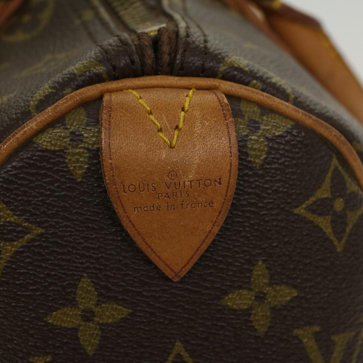 LOUIS VUITTON Monogram Speedy 30 Hand Bag M41526 LV Auth 42987