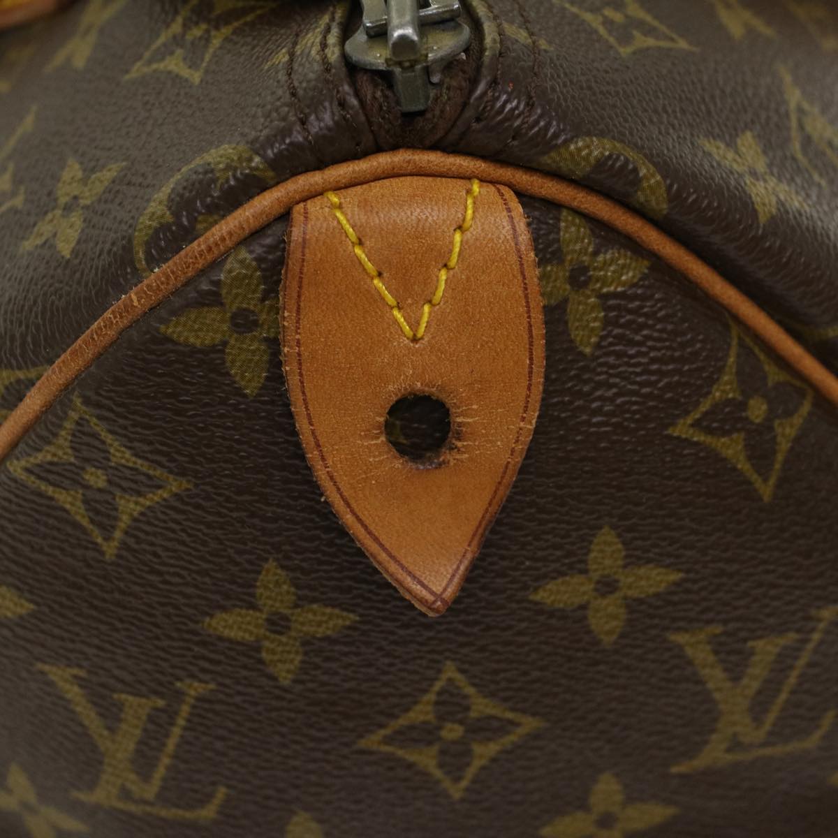 LOUIS VUITTON Monogram Speedy 30 Hand Bag M41526 LV Auth 42987