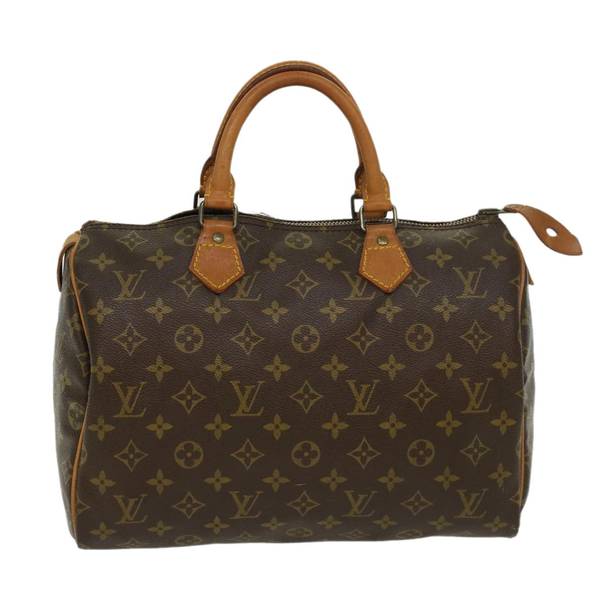 LOUIS VUITTON Monogram Speedy 30 Hand Bag M41526 LV Auth 42987