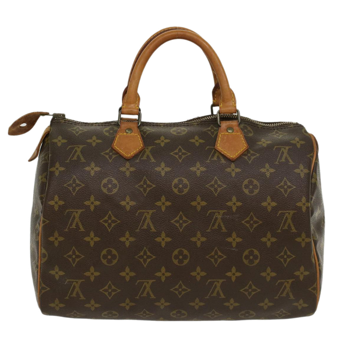 LOUIS VUITTON Monogram Speedy 30 Hand Bag M41526 LV Auth 42987