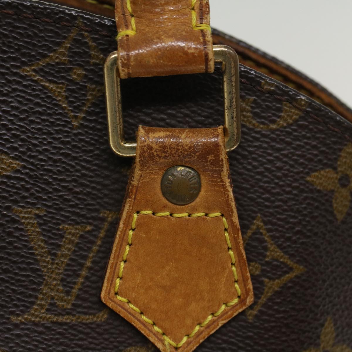 LOUIS VUITTON Monogram Ellipse MM Hand Bag M51126 LV Auth 42990