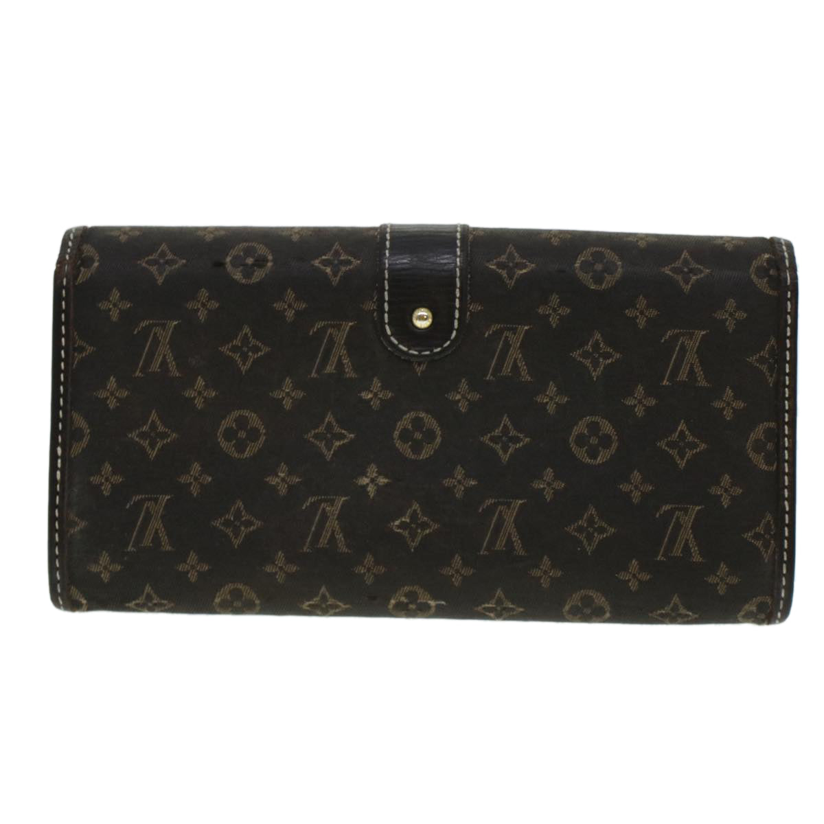 LOUIS VUITTON Monogram Idylle Portefeiulle Sarah Long Wallet Fuzan M63006 43028 - 0