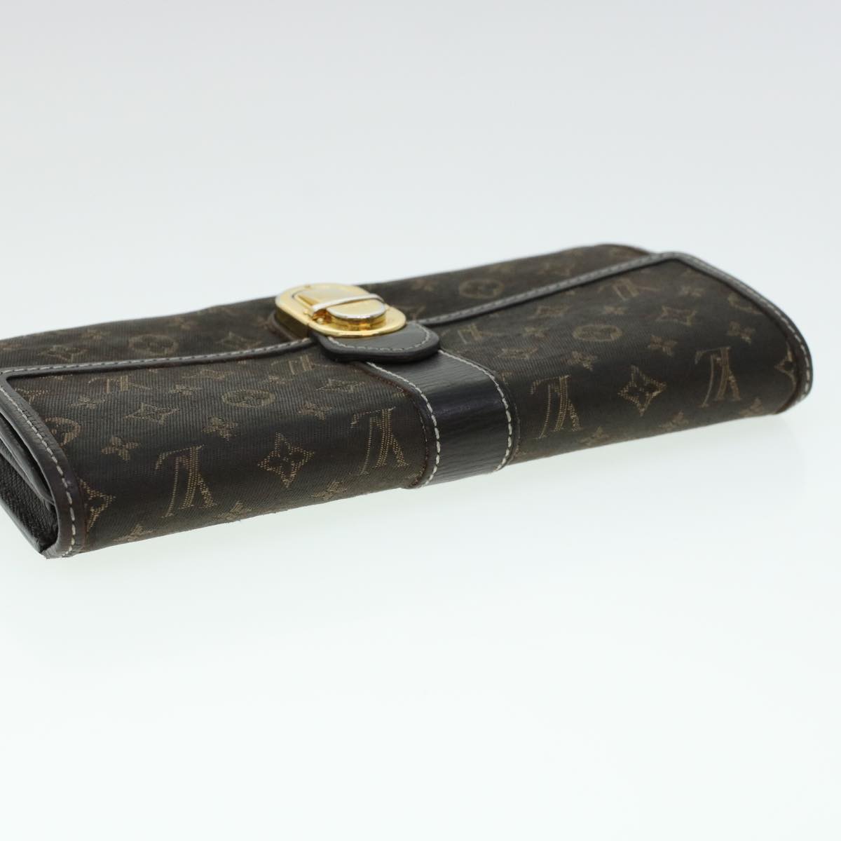 LOUIS VUITTON Monogram Idylle Portefeiulle Sarah Long Wallet Fuzan M63006 43028