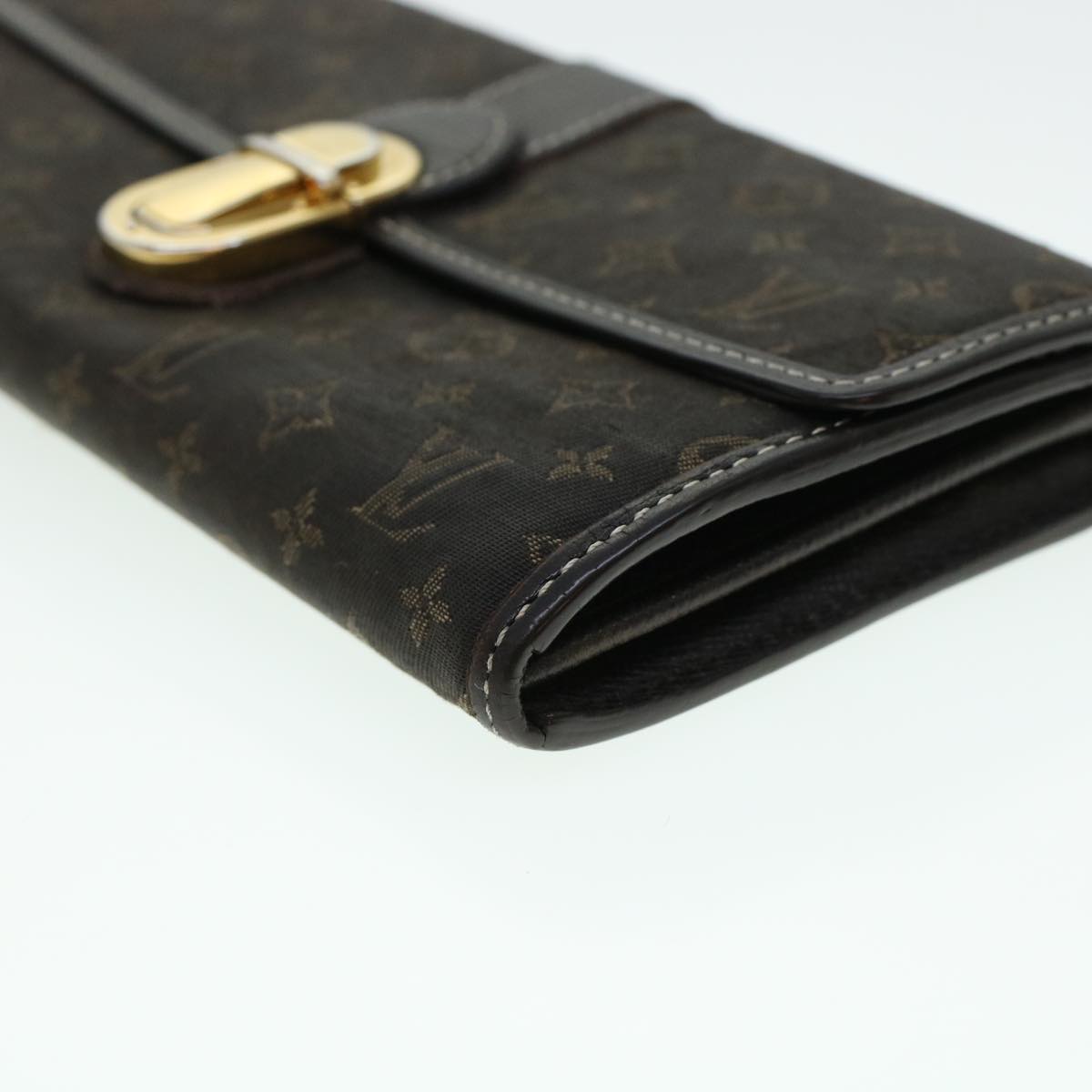 LOUIS VUITTON Monogram Idylle Portefeiulle Sarah Long Wallet Fuzan M63006 43028