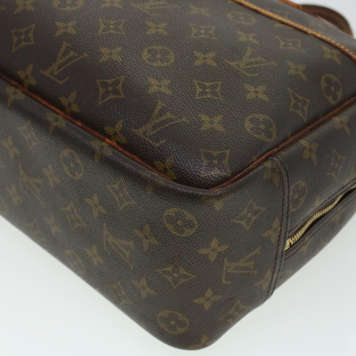 LOUIS VUITTON Monogram Deauville Hand Bag M47270 LV Auth 43050