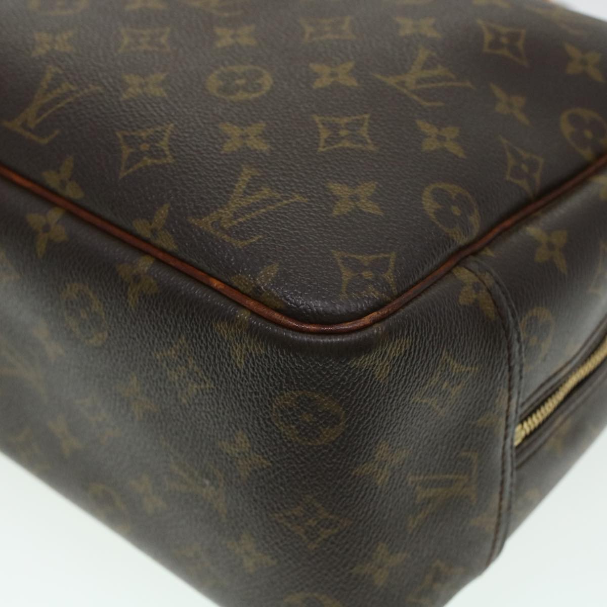 LOUIS VUITTON Monogram Deauville Hand Bag M47270 LV Auth 43050