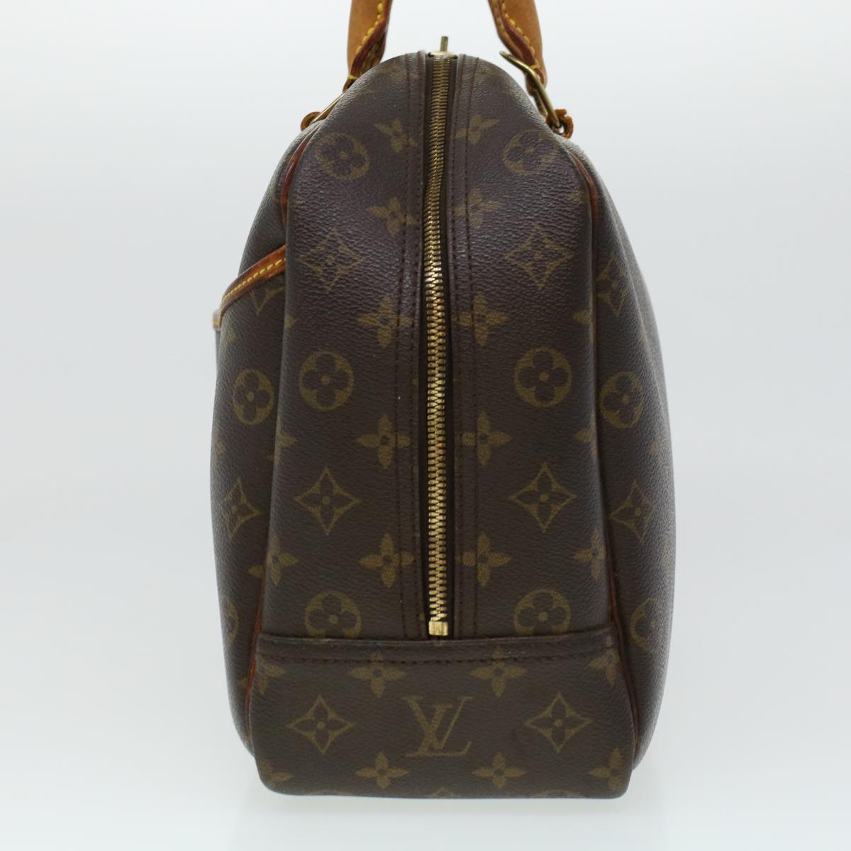 LOUIS VUITTON Monogram Deauville Hand Bag M47270 LV Auth 43050