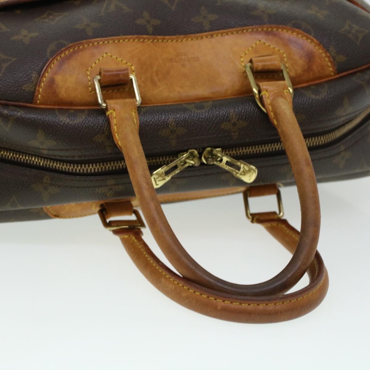 LOUIS VUITTON Monogram Deauville Hand Bag M47270 LV Auth 43050