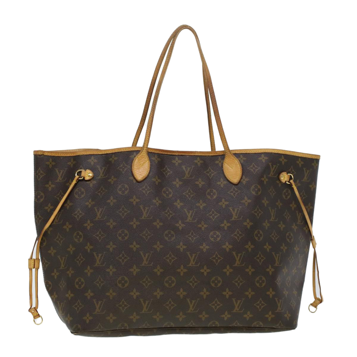 LOUIS VUITTON Monogram Neverfull GM Tote Bag M40157 LV Auth 43051