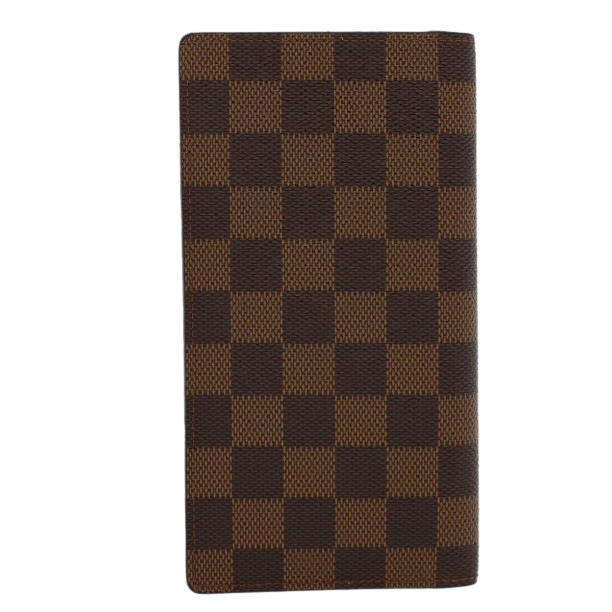 LOUIS VUITTON Damier Ebene Porte Valeurs Cartes Credit Billfold N61823 LV 43343 - 0