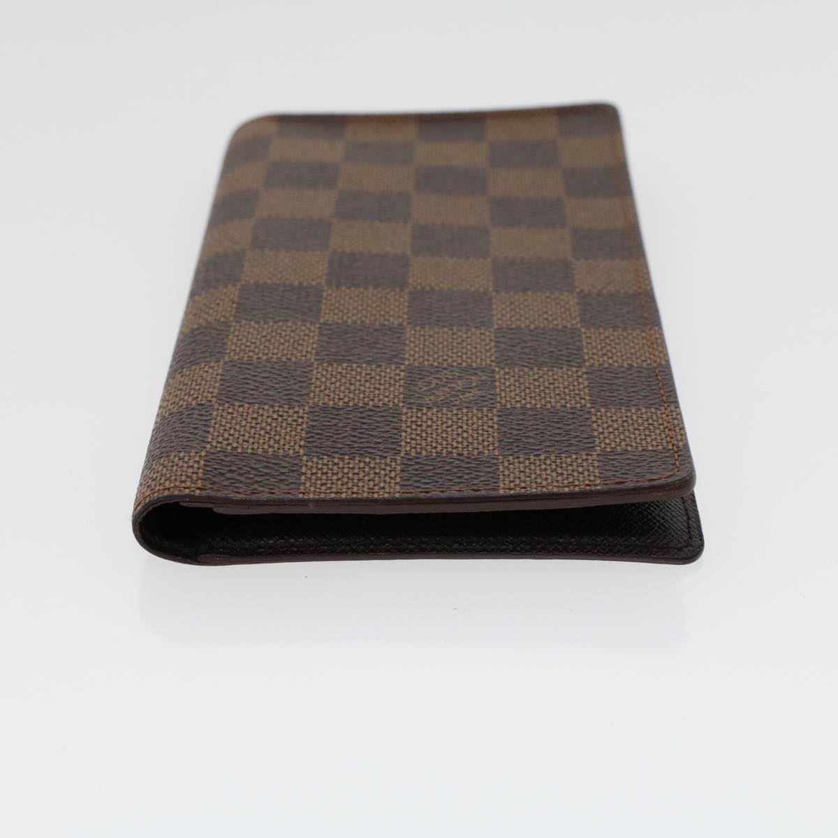 LOUIS VUITTON Damier Ebene Porte Valeurs Cartes Credit Billfold N61823 LV 43343