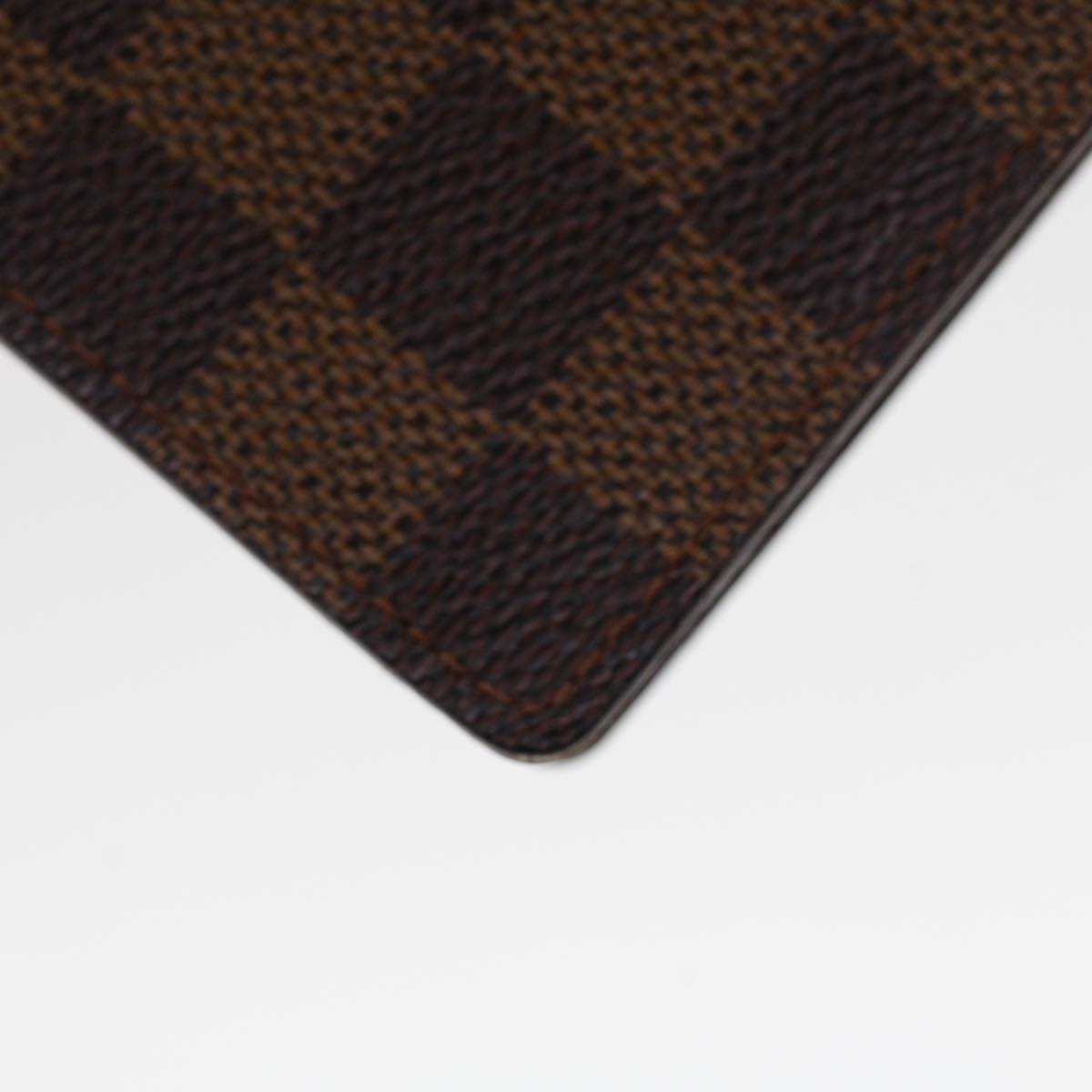 LOUIS VUITTON Damier Ebene Porte Valeurs Cartes Credit Billfold N61823 LV 43343