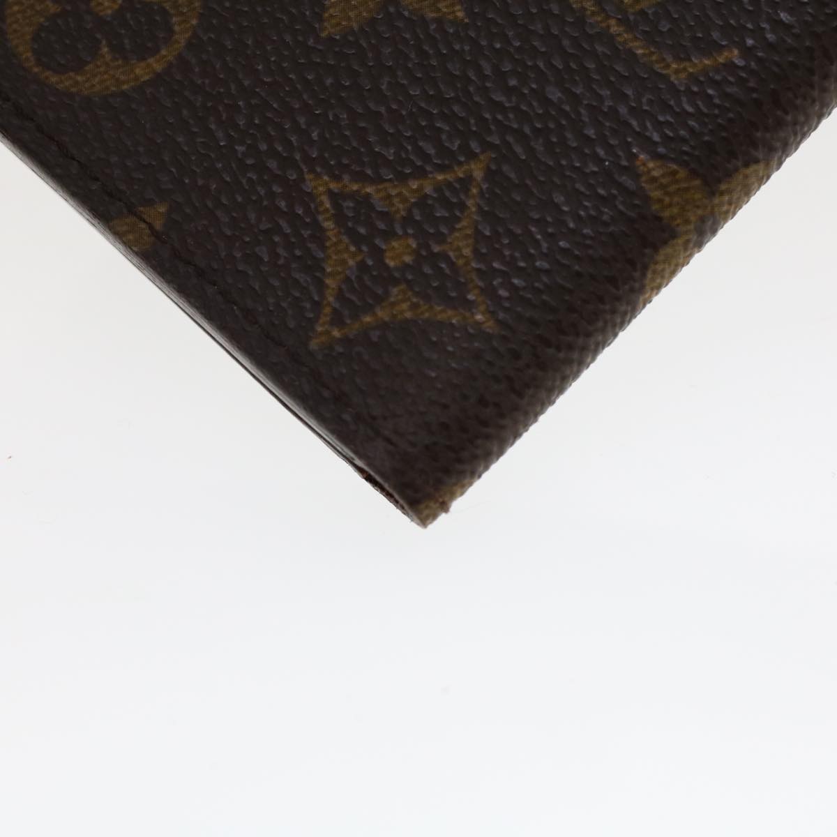 LOUIS VUITTON Monogram Porte Billets 10 Cartes Credit Wallet M60883 Auth 43345