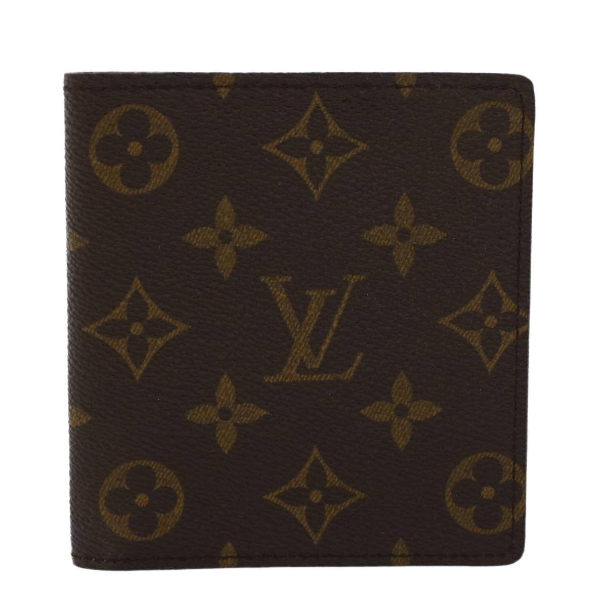 LOUIS VUITTON Monogram Porte Billets 10 Cartes Credit Wallet M60883 Auth 43345