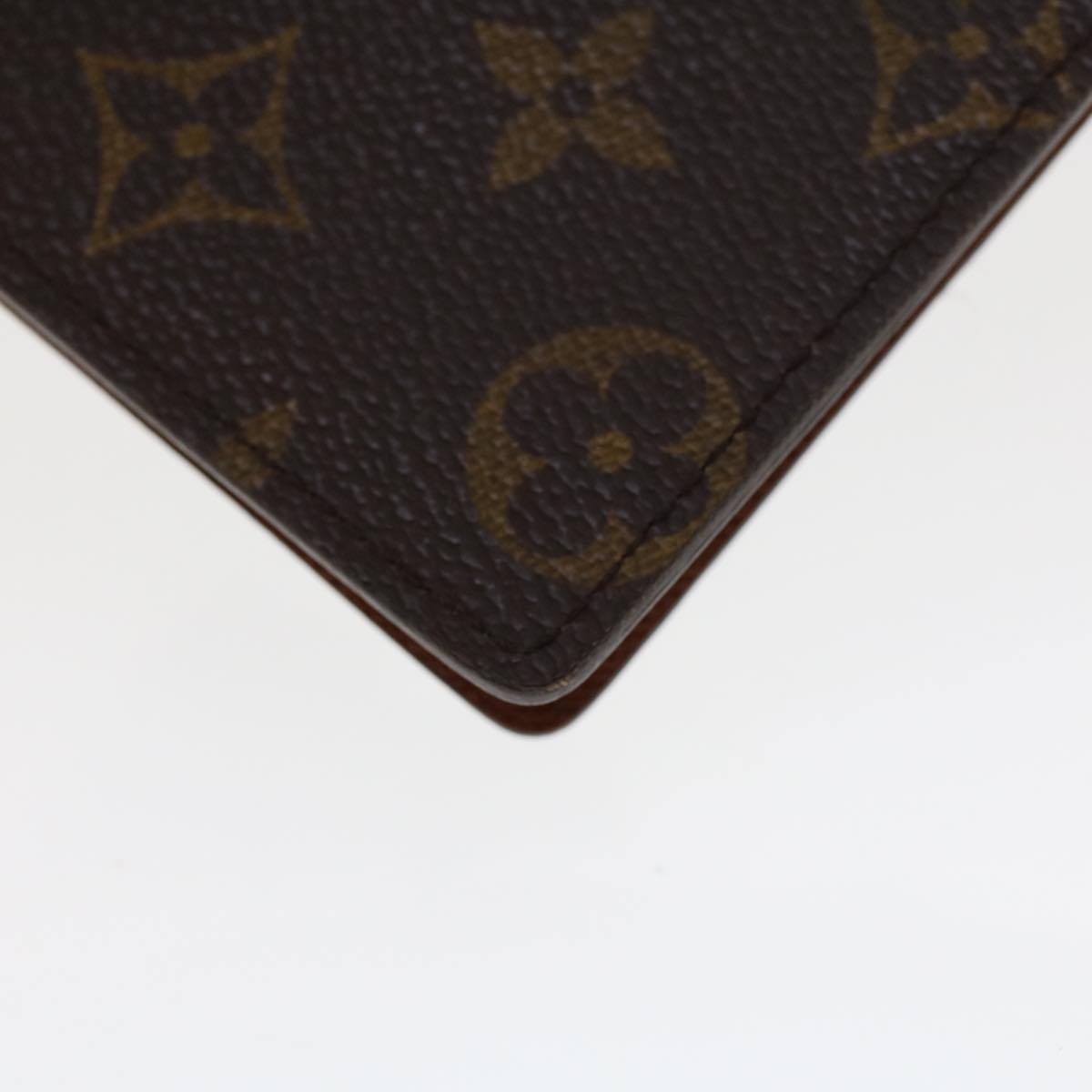 LOUIS VUITTON Monogram Porte Billets 10 Cartes Credit Wallet M60883 Auth 43345