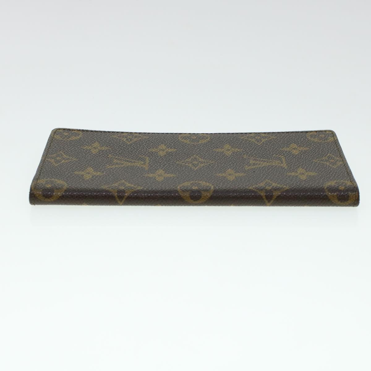 LOUIS VUITTON Monogram Porte Cartes Credit Yen Billfold Wallet M60825 LV 43347