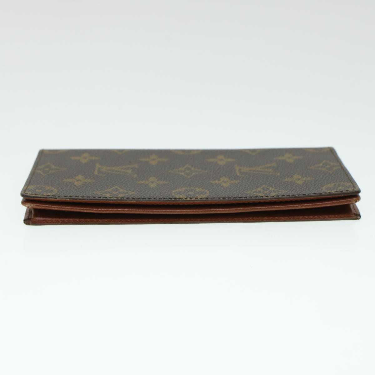 LOUIS VUITTON Monogram Porte Cartes Credit Yen Billfold Wallet M60825 LV 43347