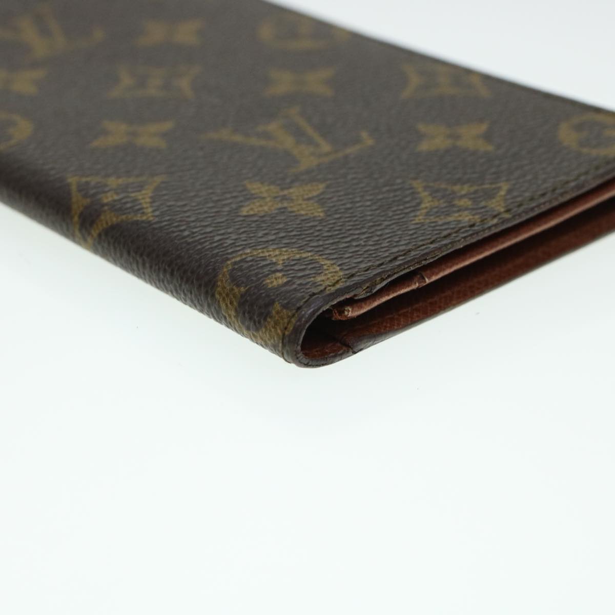 LOUIS VUITTON Monogram Porte Cartes Credit Yen Billfold Wallet M60825 LV 43347