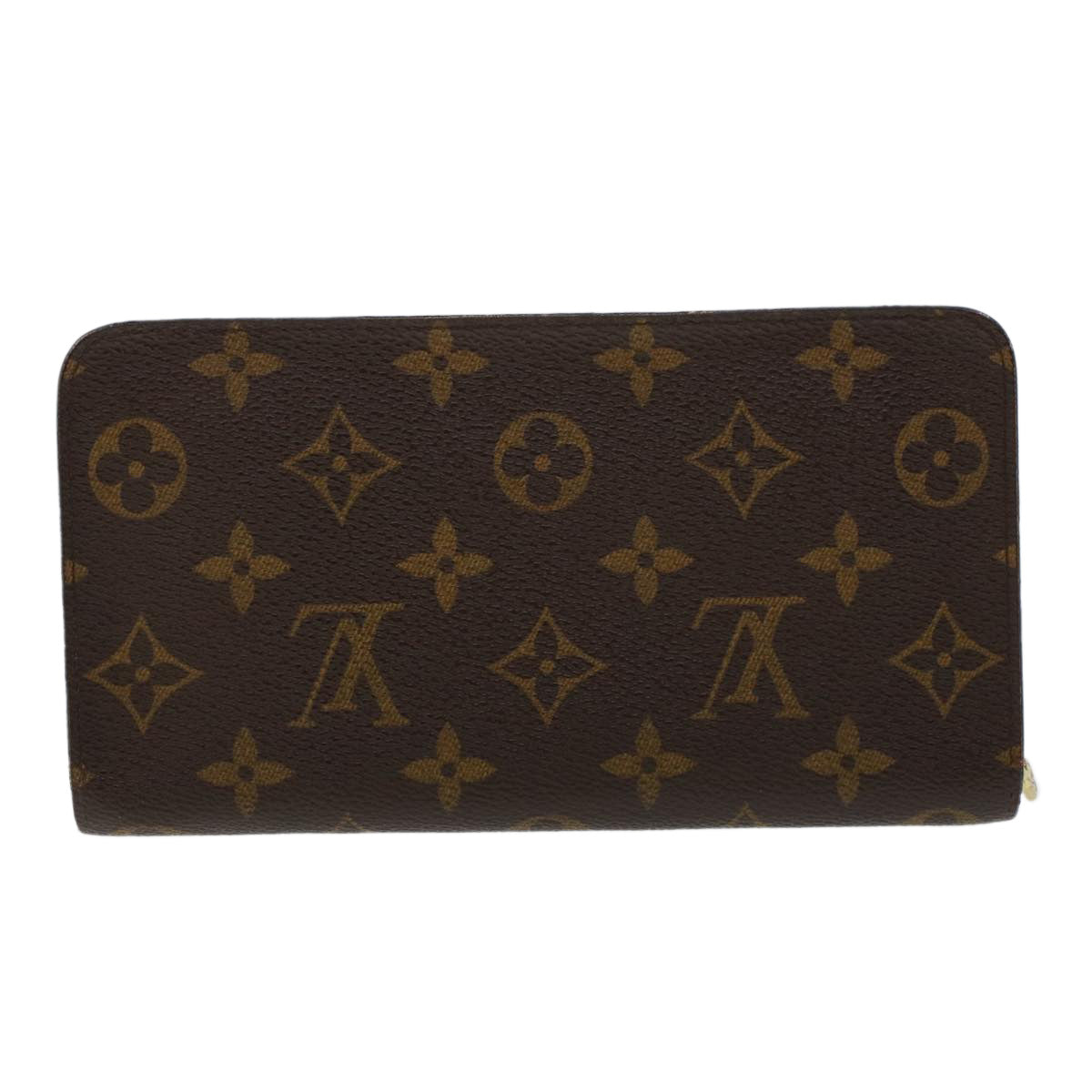 LOUIS VUITTON Monogram Porte Monnaie Zip Long Wallet M61727 LV Auth 43353 - 0