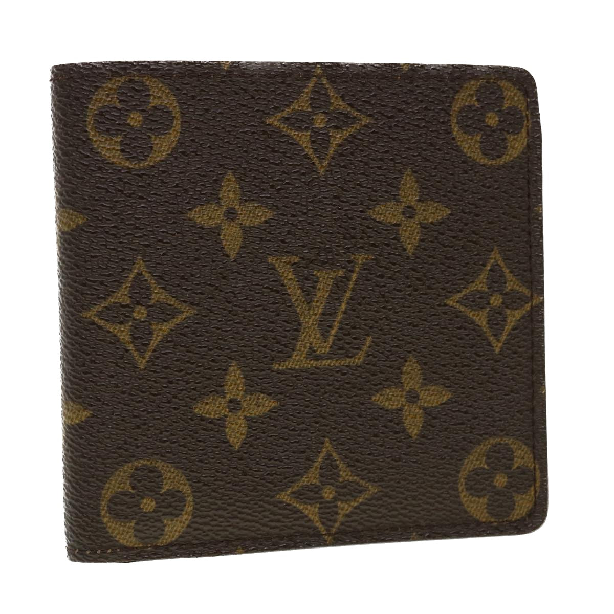 LOUIS VUITTON Monogram Portefeuille Marco Bifold Wallet M61675 LV Auth 43356