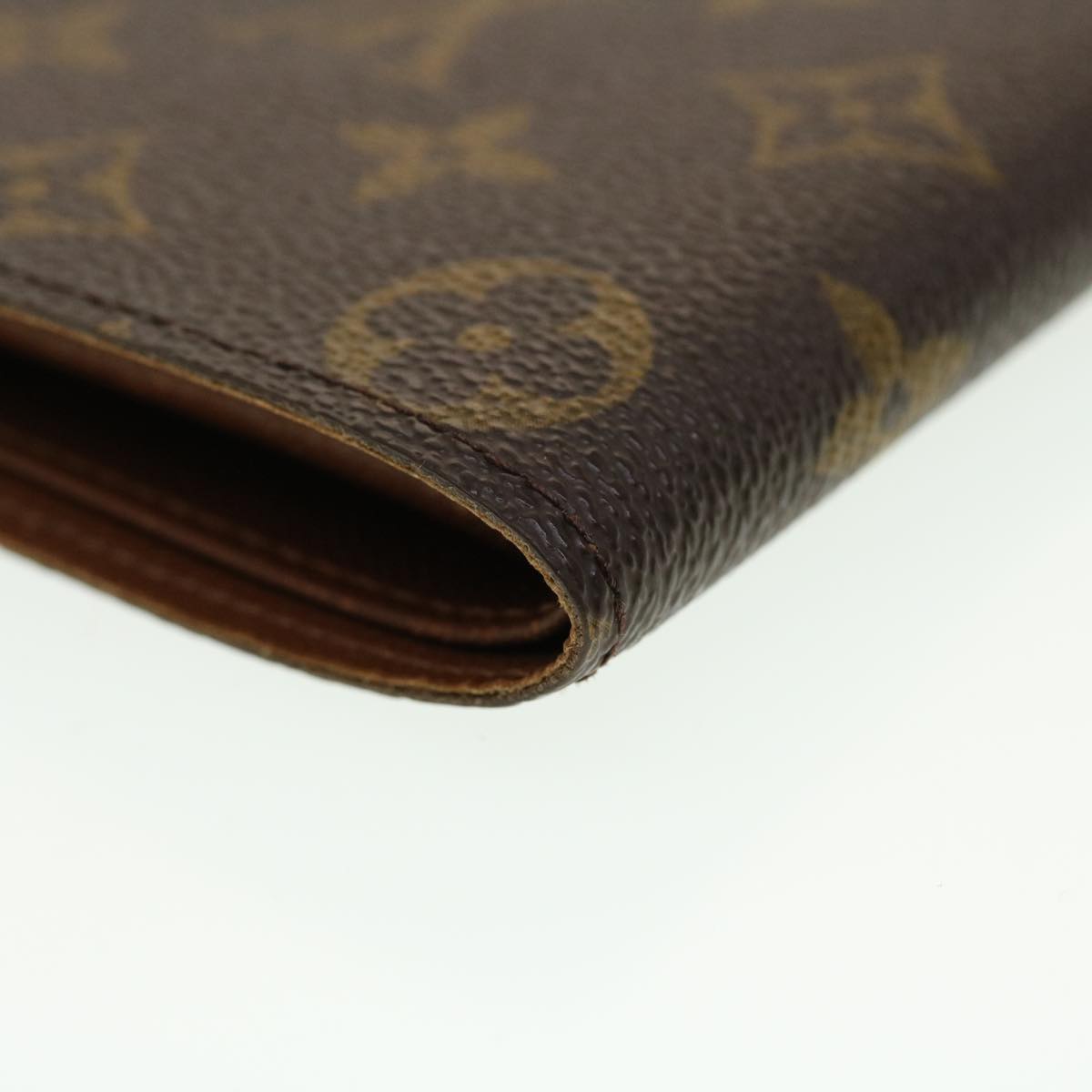 LOUIS VUITTON Monogram Portefeuille Marco Bifold Wallet M61675 LV Auth 43356