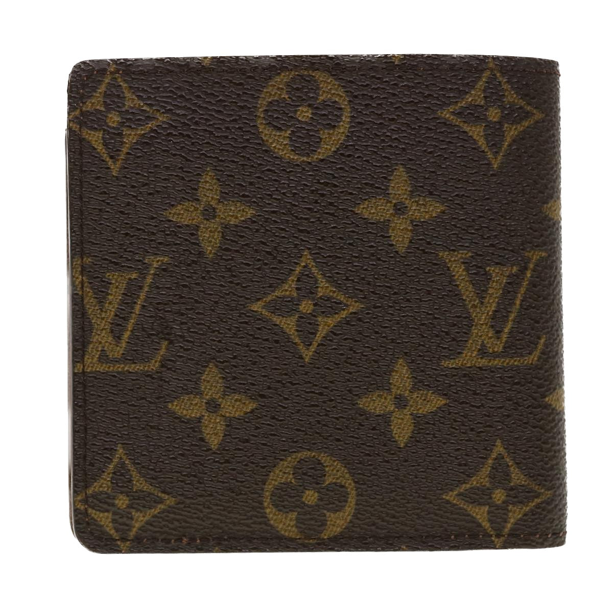 LOUIS VUITTON Monogram Portefeuille Marco Bifold Wallet M61675 LV Auth 43356 - 0