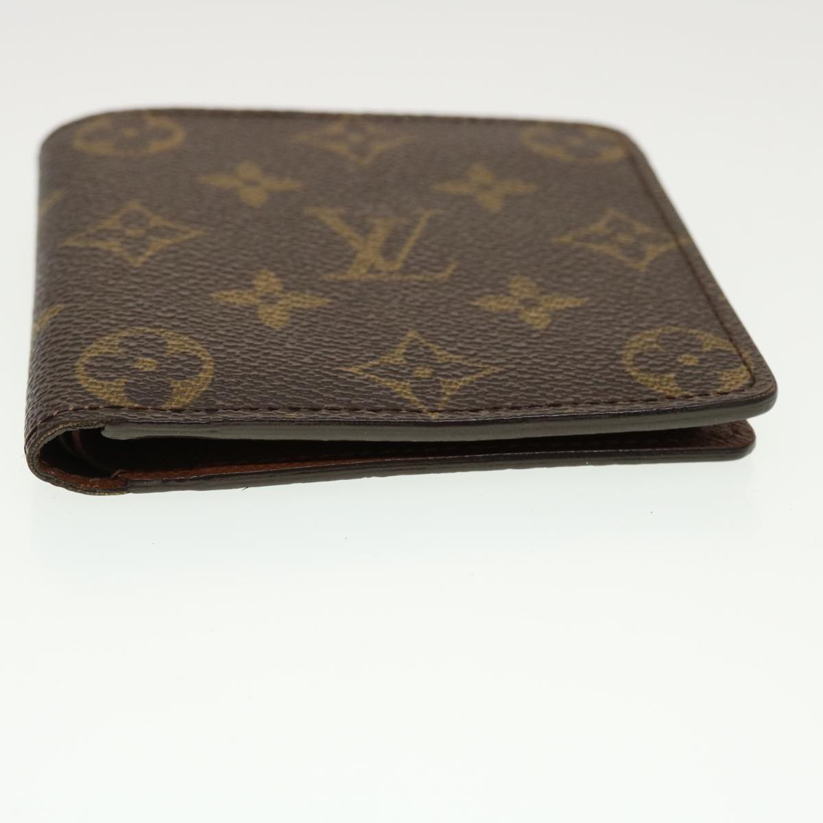 LOUIS VUITTON Monogram Portefeuille Marco Bifold Wallet M61675 LV Auth 43356