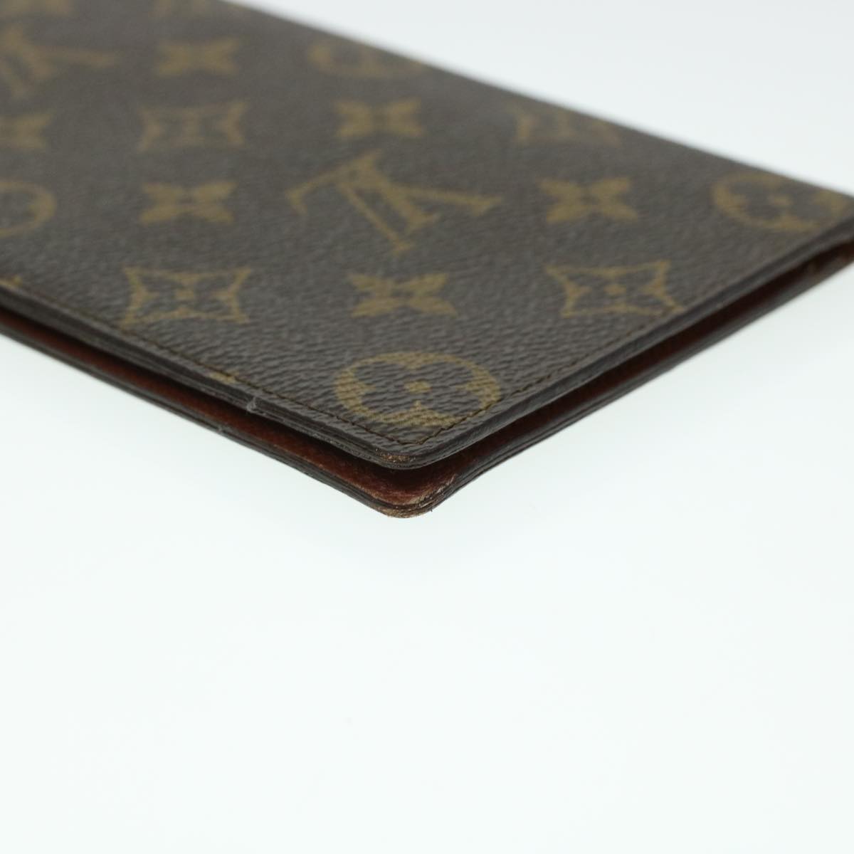 LOUIS VUITTON Monogram Porte Shekie Cartes Credit Long Wallet M62225 Auth 43357