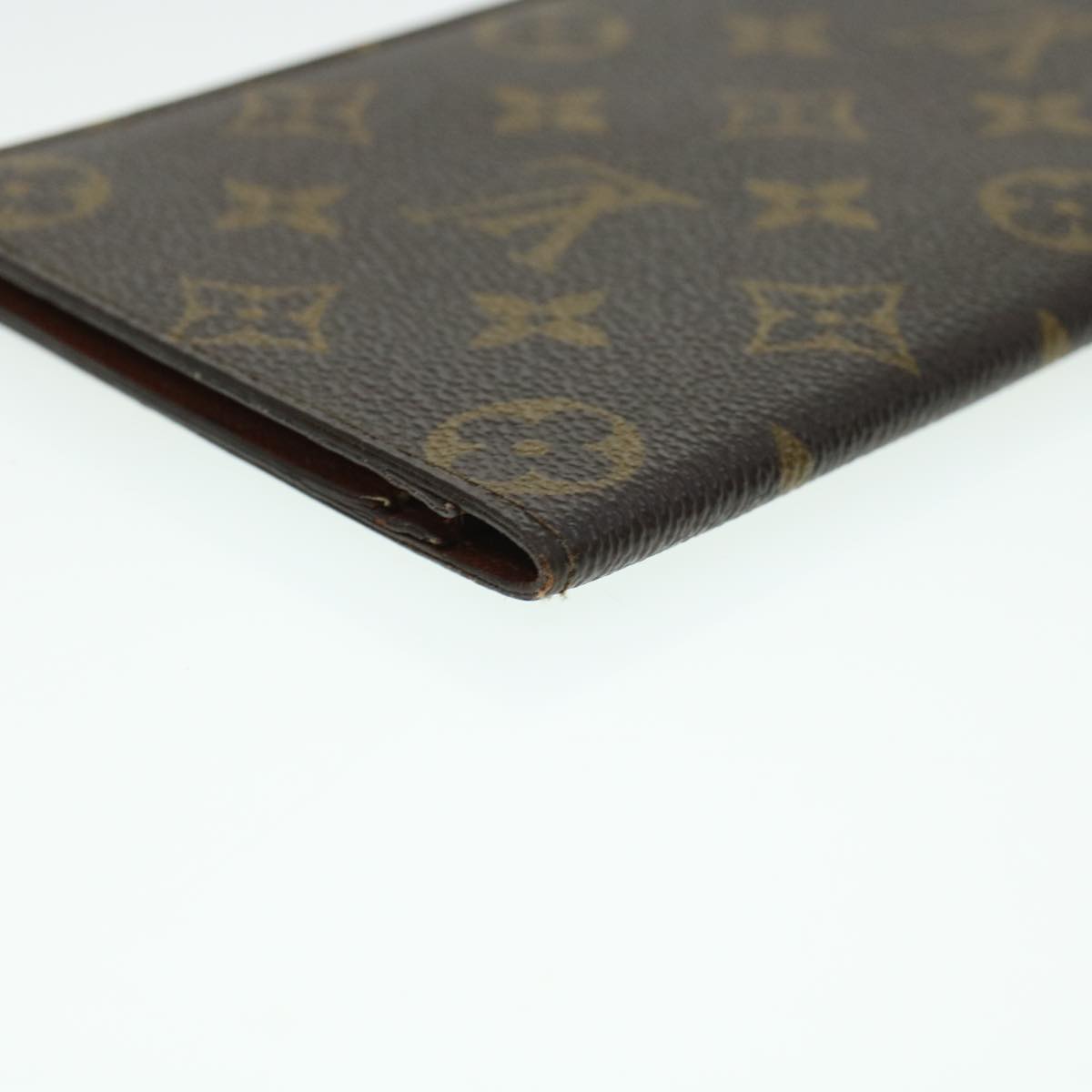 LOUIS VUITTON Monogram Porte Shekie Cartes Credit Long Wallet M62225 Auth 43357