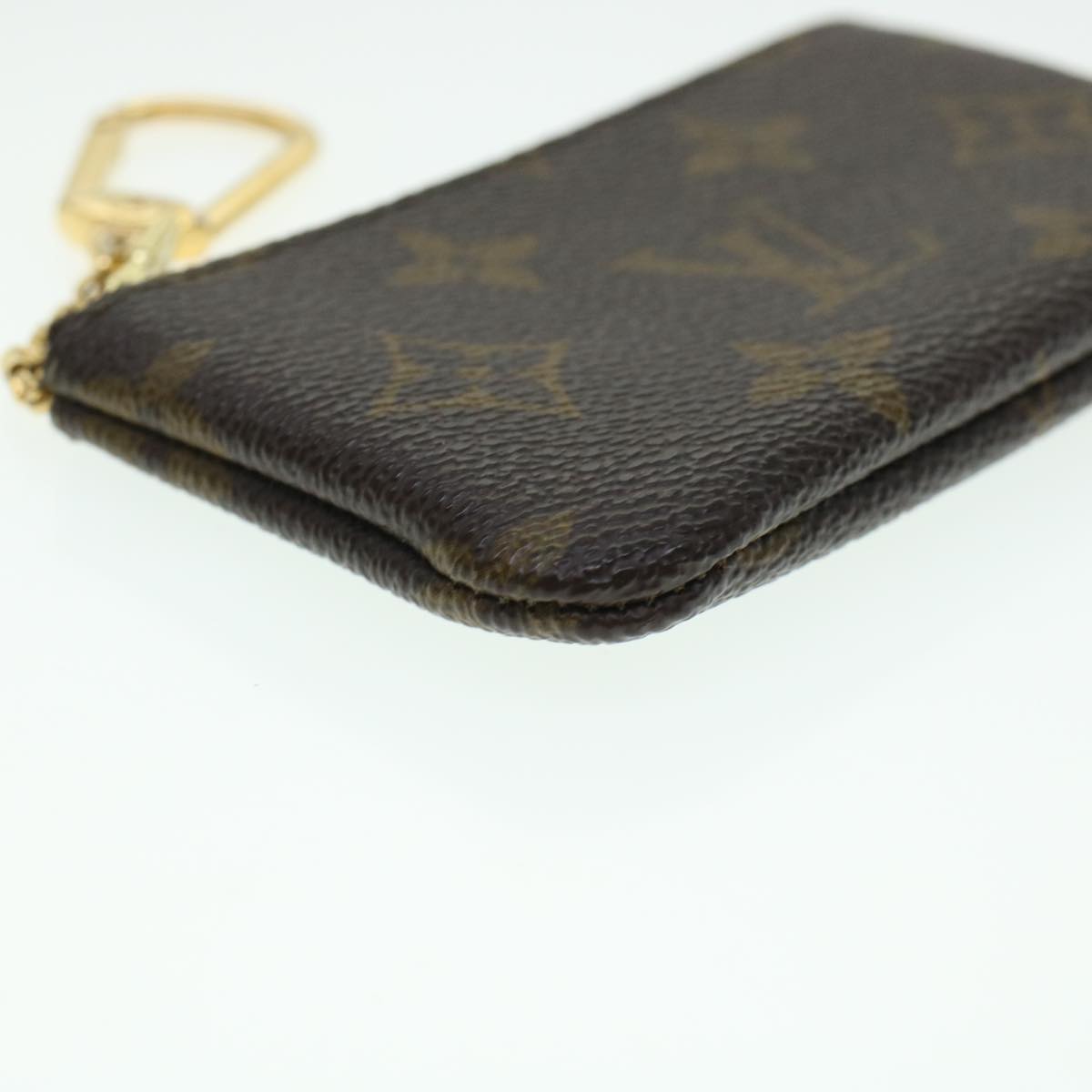 LOUIS VUITTON Monogram Pochette Cles Coin Purse M62650 LV Auth 43358