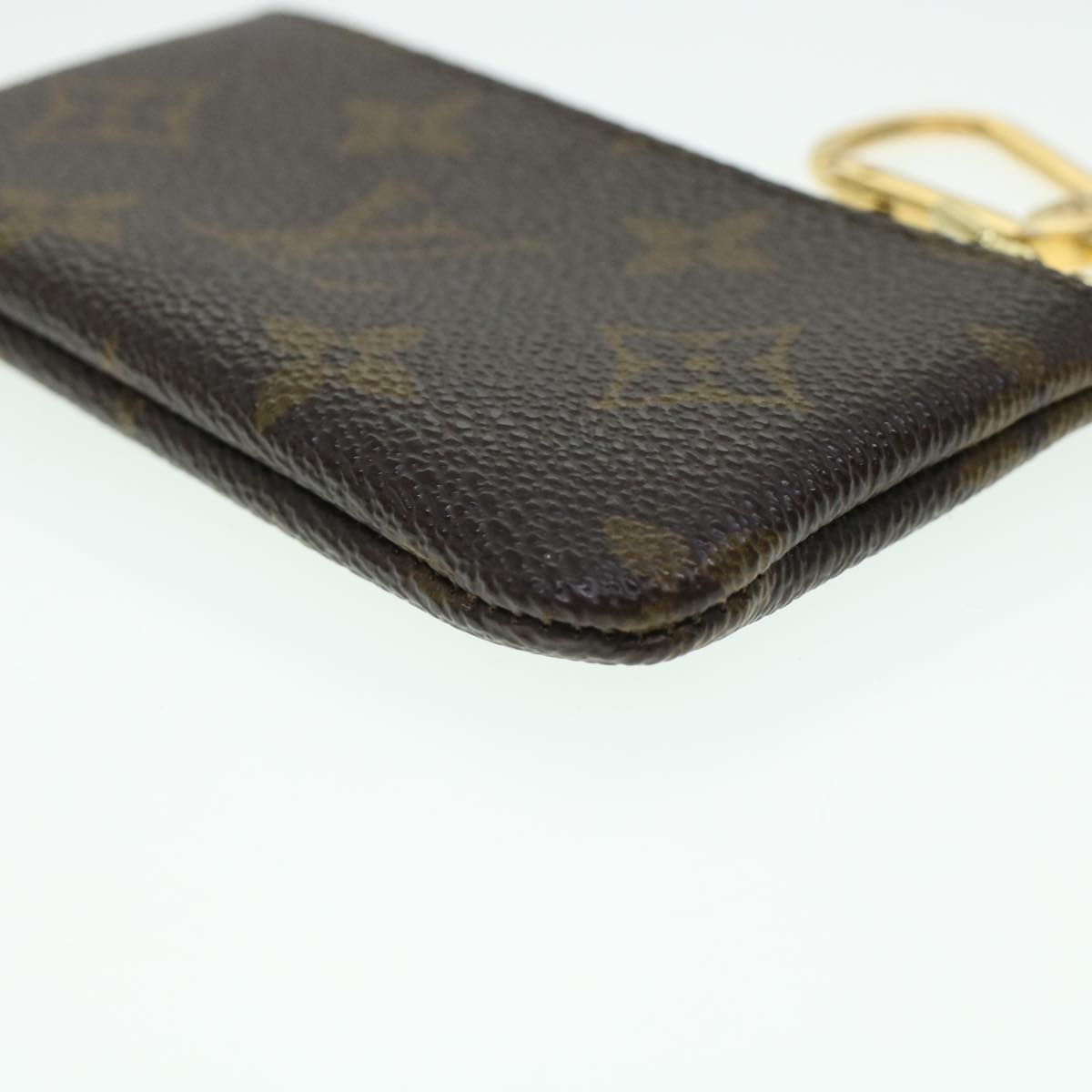 LOUIS VUITTON Monogram Pochette Cles Coin Purse M62650 LV Auth 43358