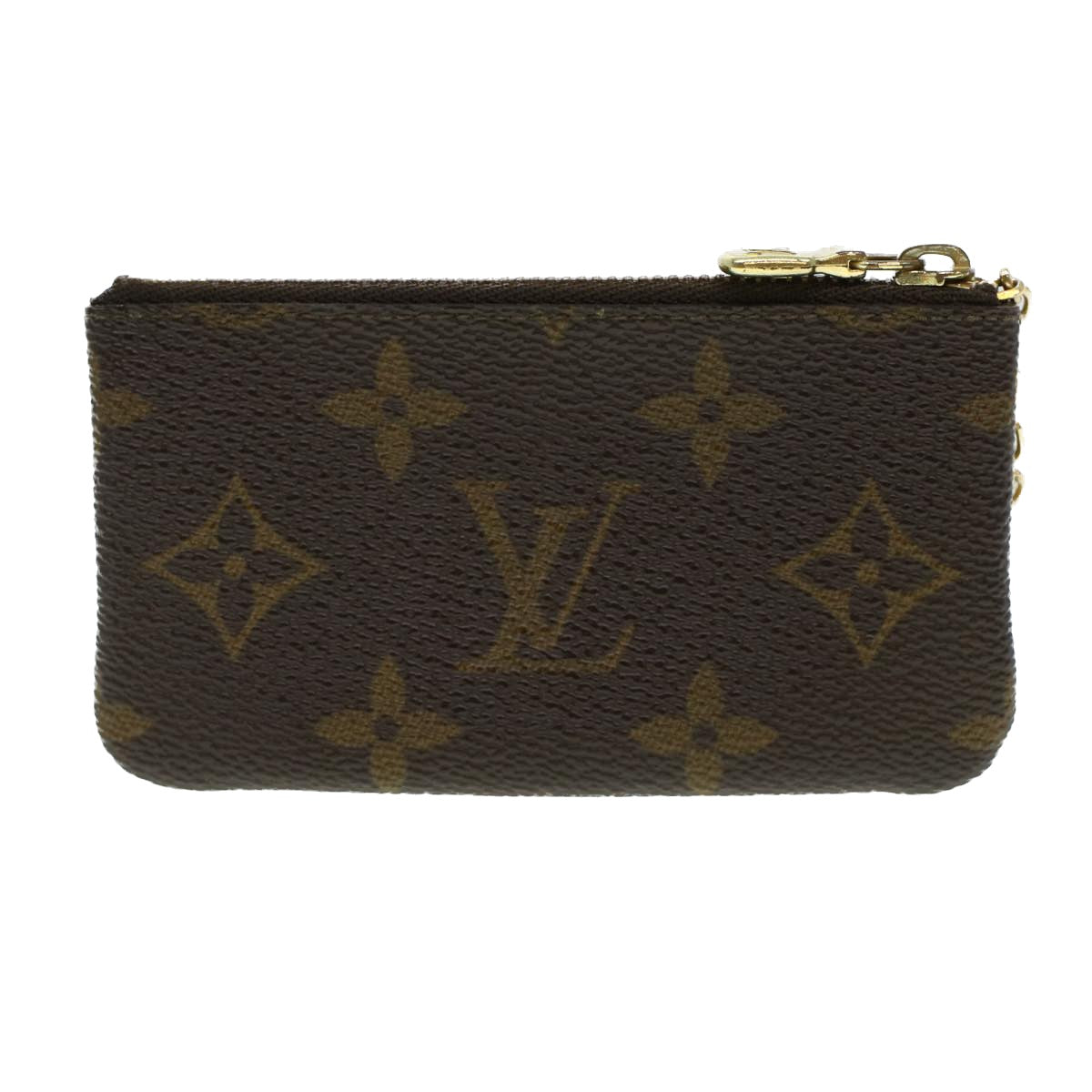 LOUIS VUITTON Monogram Pochette Cles Coin Purse M62650 LV Auth 43358 - 0