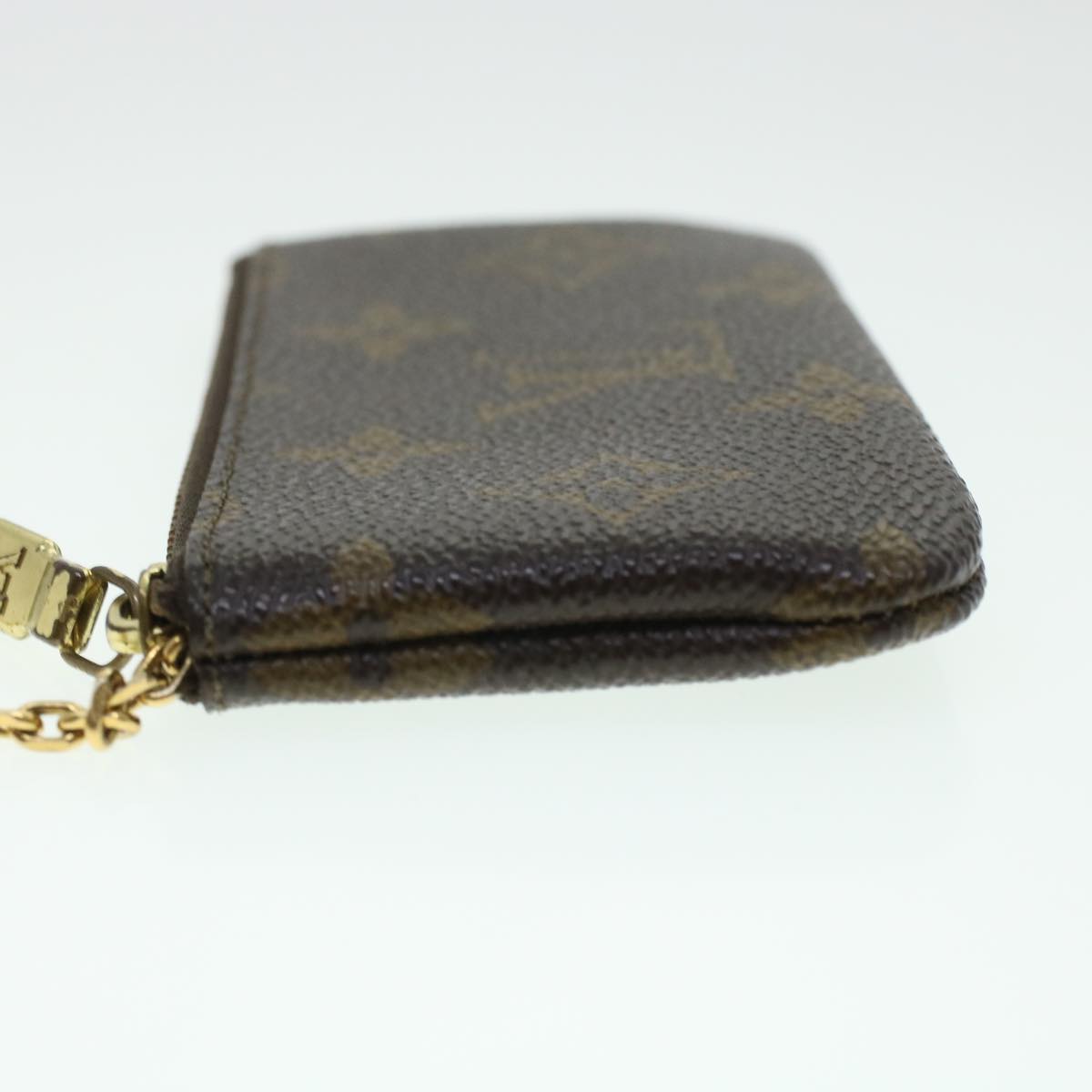 LOUIS VUITTON Monogram Pochette Cles Coin Purse M62650 LV Auth 43358