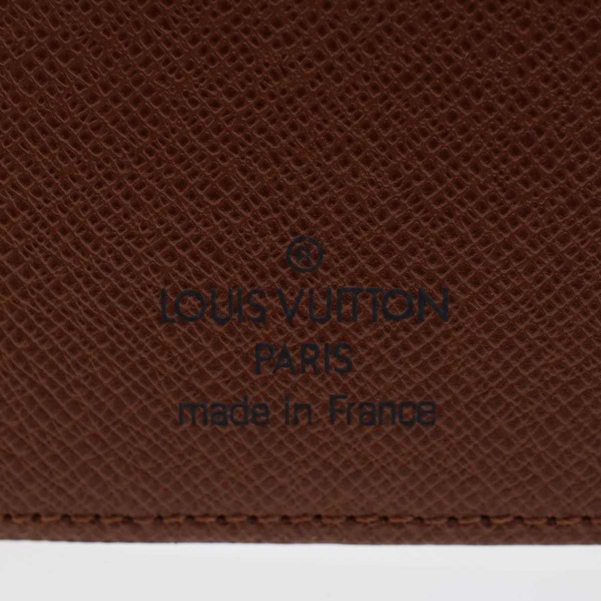 LOUIS VUITTON Monogram Porte Valeurs Cartes Credit Wallet M61823 LV Auth 43359